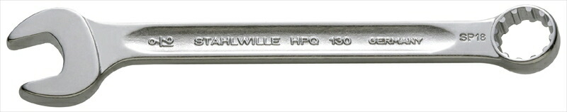 STAHLWILLE スタビレー 130ASP-10 片目片口スパナ(スプライン) (40582020)
