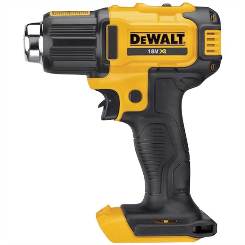 DEWALT デウォルト 18Vコードレスつづき物 XR Li-lon ヒートガン本体のみ 注意集中ノズル・水準ノズル・曲面ノズル付 DCE530N-XJ