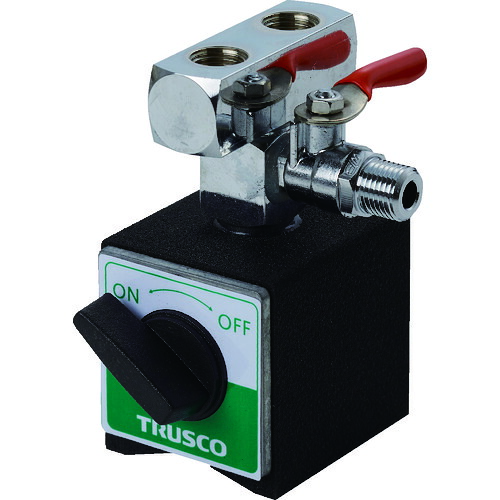 ＼当店排他的権利 全商いもの尖んがりさらに10倍／ トラスコ TRUSCO マグネットベースクーラント 2軸用 ノズルなし TMBC-2
