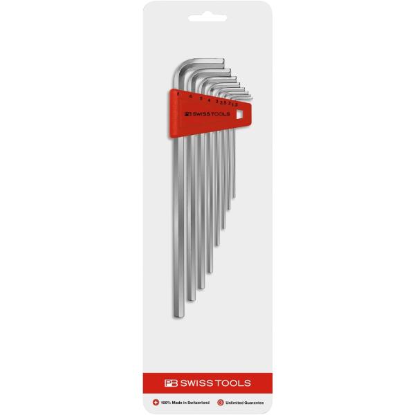 PB SWISS TOOLS 211H-8CN ホルダー付六角棒レンチセット ロング