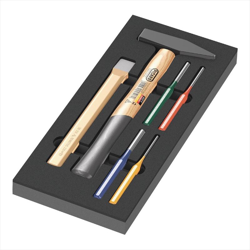 WERA ヴェラ 150182 ウレタン入リストライキングツールセット 6点