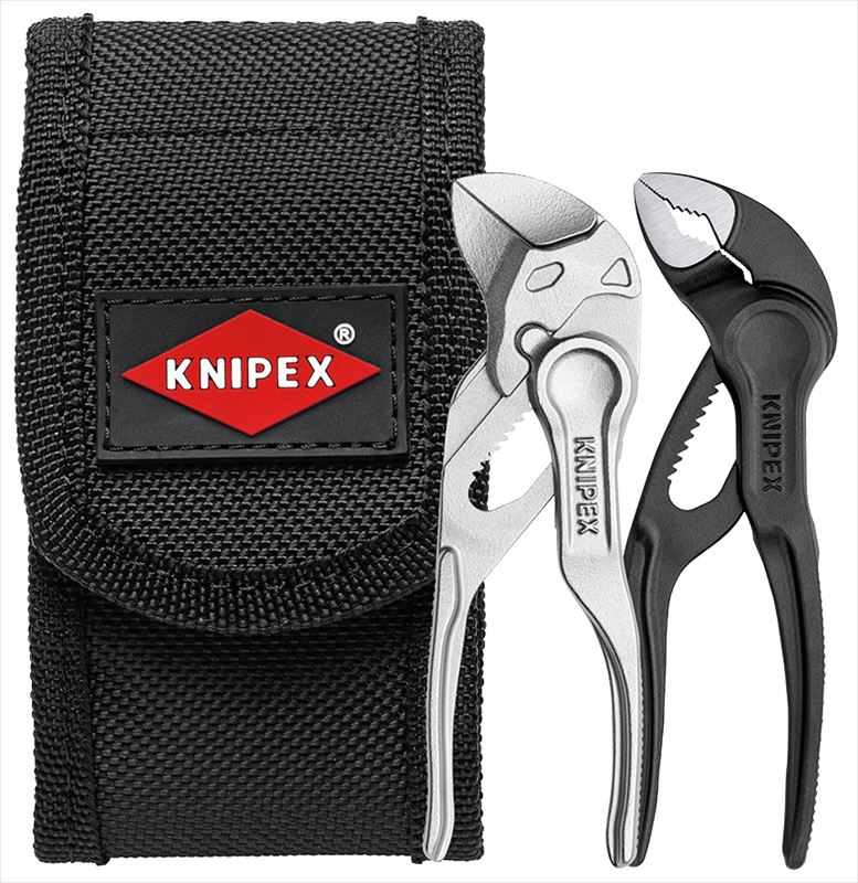 KNIPEX クニペックス 002072V04XS コブラXS+プライヤーレンチXSセット
