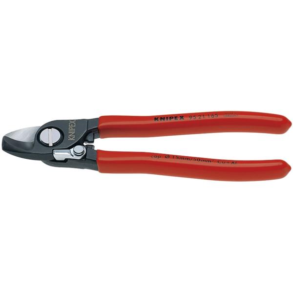 KNIPEX クニペックス 9521-165 ケーブルカッター(バネ付)(SB)