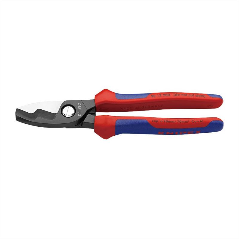 KNIPEX クニペックス 9512-200SB ケーブルカッター