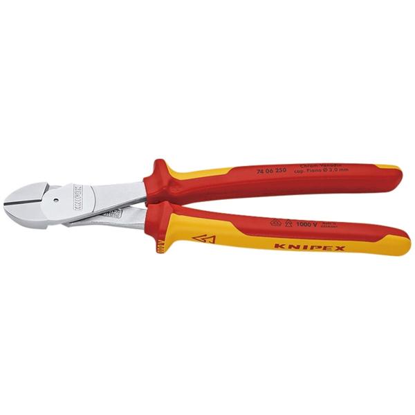 KNIPEX クニペックス 7406-250 絶縁強力斜ニッパー 1000V