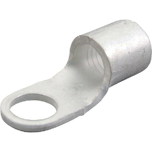 ニチフ 裸圧着端子 R形(100P) より線16.78~26.66 外寸11.8mm スタッド径8.4mm R 22-8S