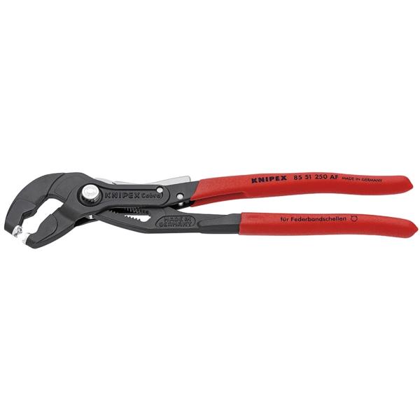 KNIPEX クニペックス 8551-250AF スプリングホースクリッププライヤー(ロック付