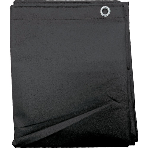 ユタカメイク シート トラックシート帆布 ブラック 1号 174×210cm H-BK1