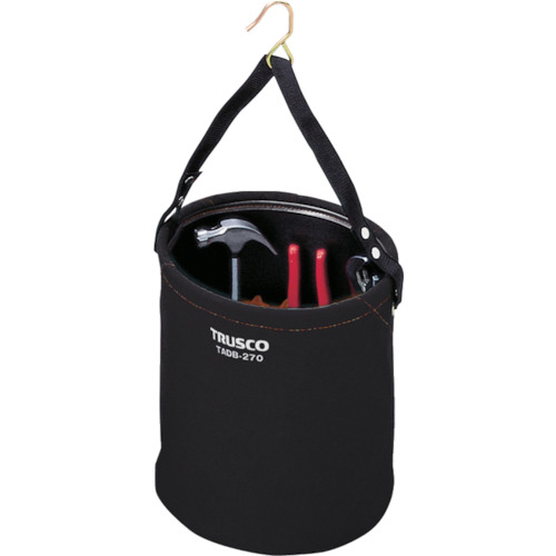 トラスコ TRUSCO アタッチメント付電工バケツ Φ270X300 TADB-270