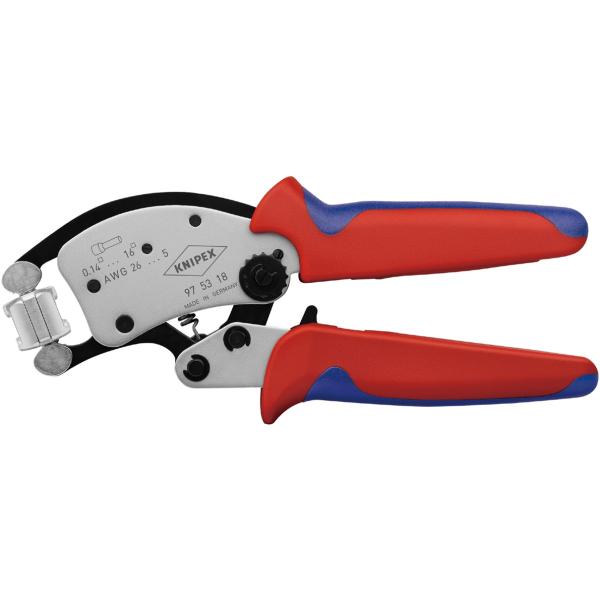 KNIPEX クニペックス 9753-18SB フェルール用圧着プライヤー \