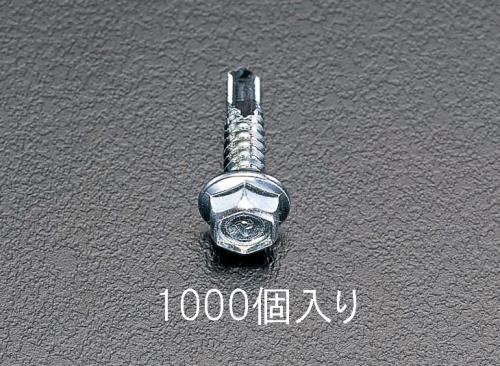 ＼当店排他的権利 全商いもの尖んがりさらに10倍／ エスコ EA949EE-51 5x19粍 六角頭ピアス螺旋釘(1000本)