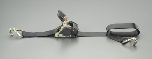 エスコ EA982AA-18 50mmx3.0m/750kg ベルト荷締機(自動巻取式)