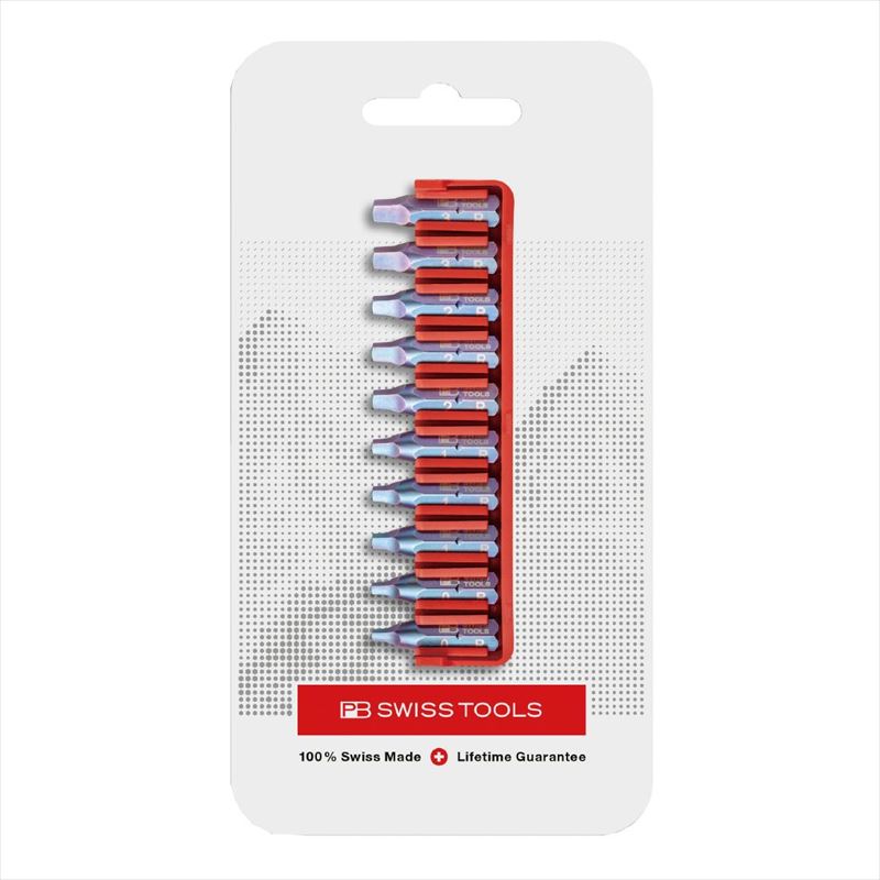 PB SWISS TOOLS C6.708CN ドライバービット10本組セット ビットホルダー