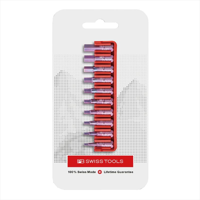 PB SWISS TOOLS C6.711CN ドライバービット10本組セット ビットホルダー