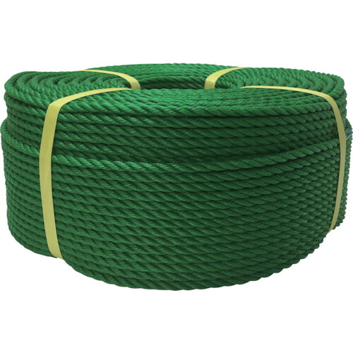 ユタカメイク ロープ PEロープ巻物 6φ×200m グリーン PE-103 (6X200M)