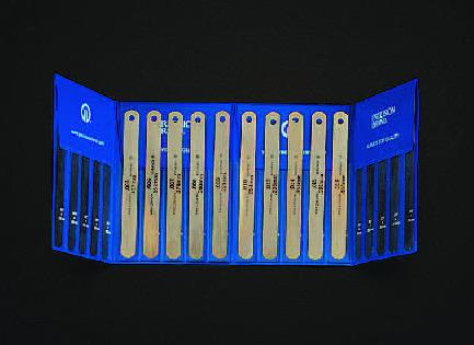 エスコ EA725RB-1 125mm/20枚組 フィラーゲージ(スティール製)