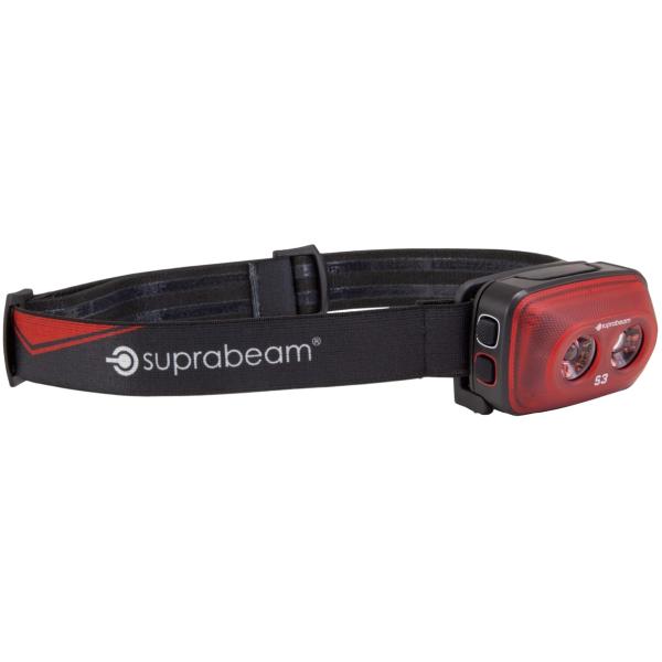 SUPRABEAM スプラビーム 603.5043 * S3R 充電式LEDヘッドライトRED/WHITE