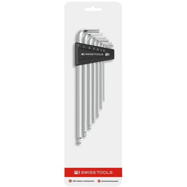 PB SWISS TOOLS 212ZLHCN ボール付ロング六角棒レンチセット