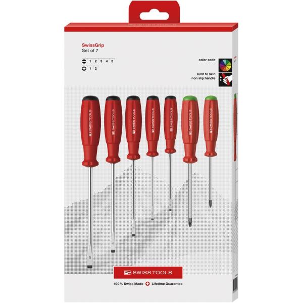 PB SWISS TOOLS 8250PCBB スイスグリップ・ドライバーセット(BOX)