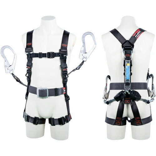 ＼当店排他的権利 全商いもの尖んがりさらに10倍／ ツヨロン TSUYORON 飛燕馬具 胴胴締め付き添い人 ツインランヤード付き添い人 鍵を掛ける規則体系付き添い人巻取式コルトリトラ うす暗い薄墨色 M大きさ TH-506-2CR93SV-OT-DG-BK-M-2R23-BX