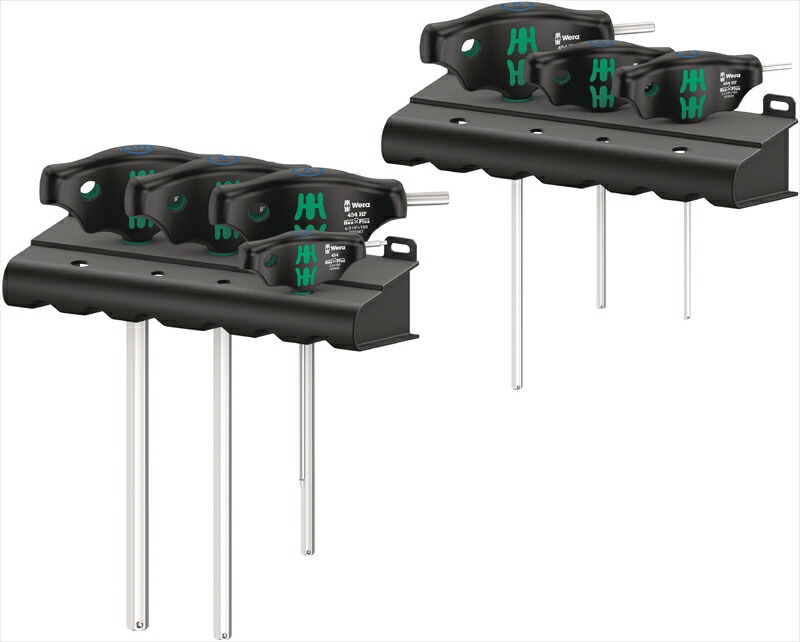 WERA ベラ 023450 7本組T型鍵仕掛ける HEX 仕合わせ付