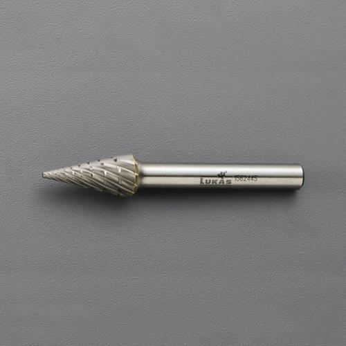 エスコ EA819GL-154 12x25x65mm/6mm軸 超硬カッター(ステンレス用)