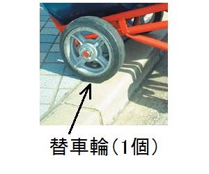 エスコ EA520WB-103 250mm 車輪(EA520WB-3，-4，-5用)