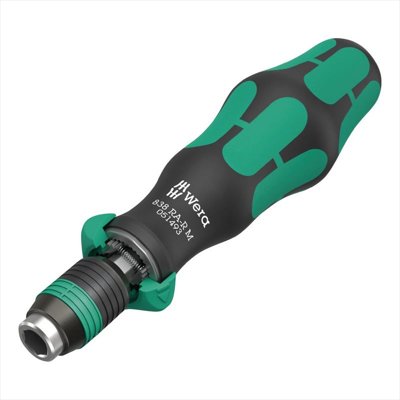 楽天市場】日本正規品 Wera 051494 1/4DR HEX ビットラチェット