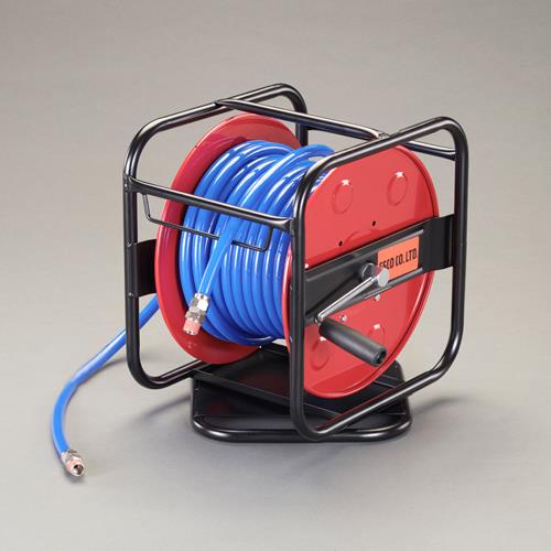 エスコ　EA124BT-8 8.0mmx15m 自動巻エアーホースリール エスコ 8.5mmx30m エアーホースリール(ウレタン製) EA124BA-2 入数：1