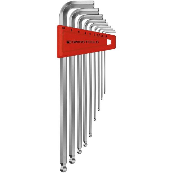PB SWISS TOOLS 212LH-10 どんぶり鉢付ロング六角鍵仕掛ける(容器に並べる有りの実