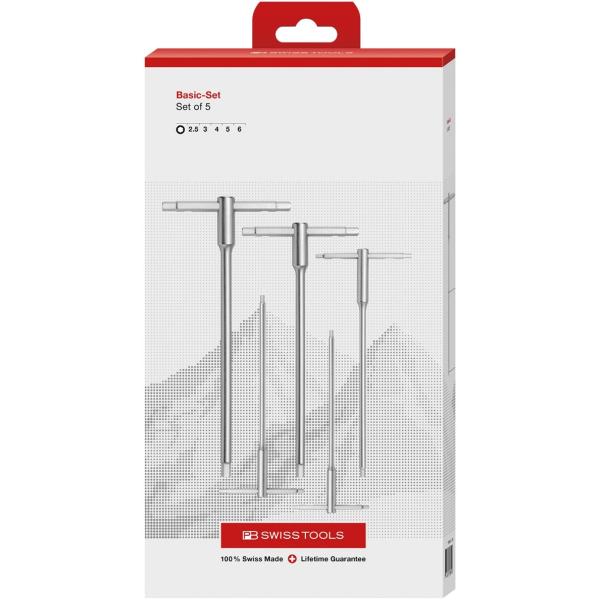 \全品ポイントアップ/ PB SWISS TOOLS 1204SET6CBB スライド式六角棒レンチセット(BOX)|無線計画 インカムショップ