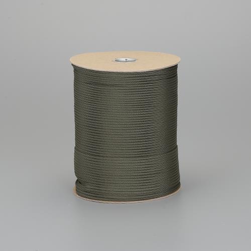 ＼当店排他的権利 全商いもの尖んがりさらに10倍／ エスコ EA628BR-1200 φ4.0mmx365.0m 落下傘吊りひも(OD色)