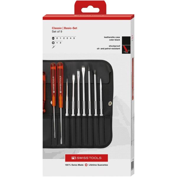 PB SWISS TOOLS 215CBB 差替式１番ウッド仕掛ける 9本組(BOX)
