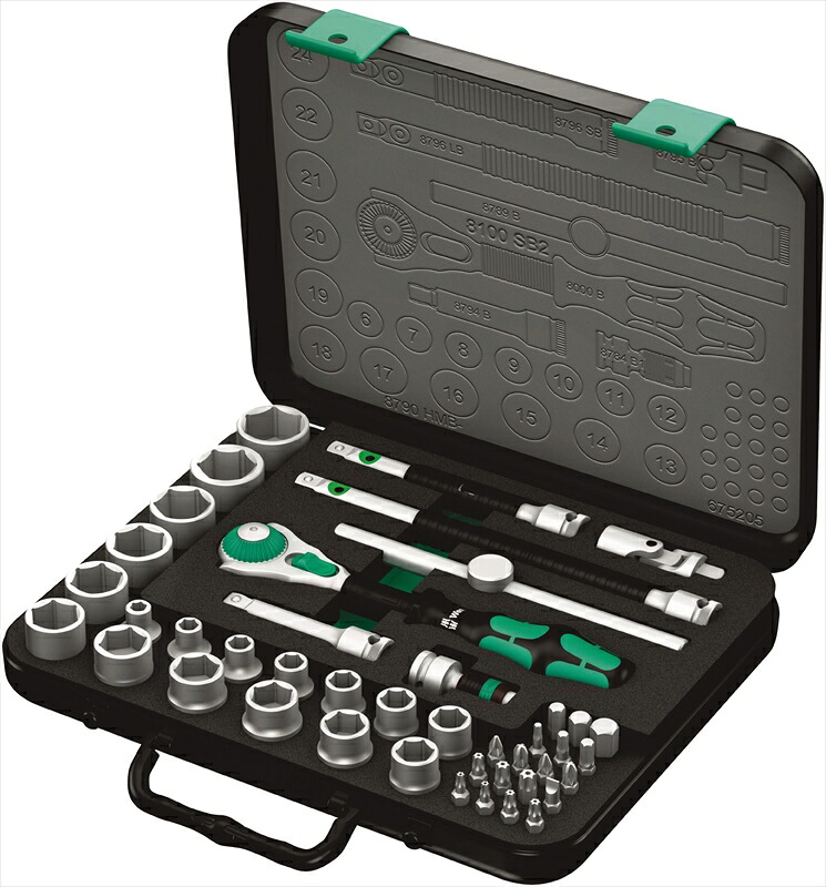 WERA ベラ 003594 3/8\"DR ソケット鍵仕掛ける(ZYKLOP)"