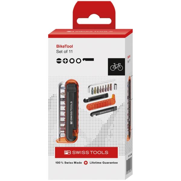 PB SWISS TOOLS 470RedCBB バイクツールセット (9本組) レッド(BOX)