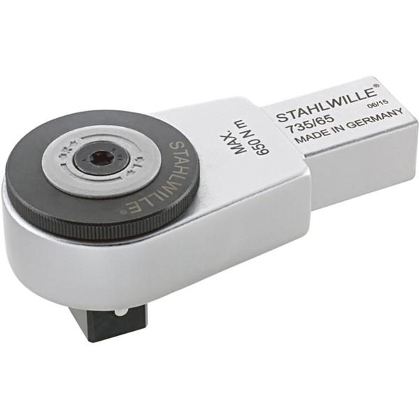 STAHLWILLE スタビレー 735/65 トルクレンチ差替ヘッド(ラチェット) (58251065)