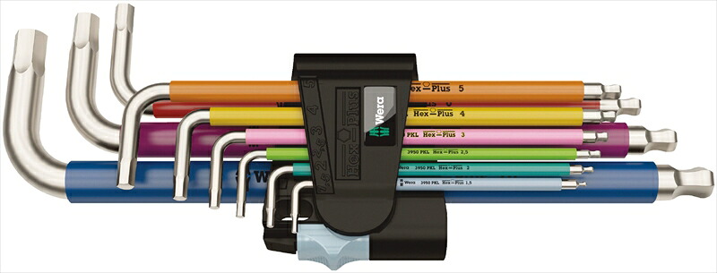 WERA ベラ 022669 1.5-10(Ball Hex-Plus)キーレンチ(ステンレス