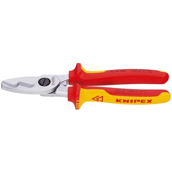 KNIPEX クニペックス 9516-200 絶縁ケーブルカッター 1000V (SB)