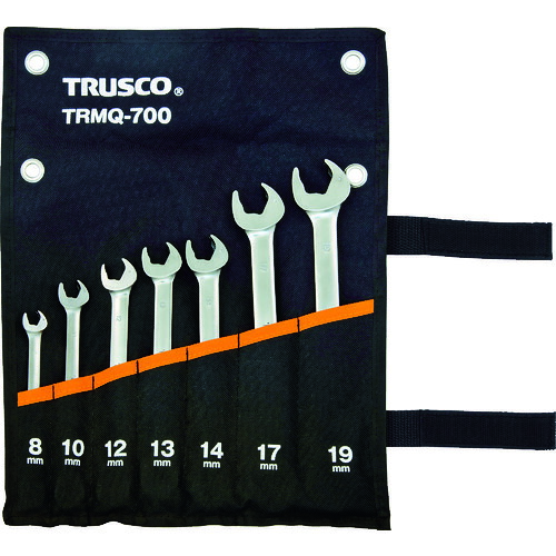 ＼当店排他的権利 全商いもの尖んがりさらに10倍／ トラスコ TRUSCO クイックラチェットコンビネーションレンチセット7本組 TRMQ-700