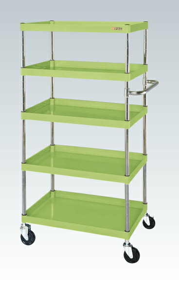 サカエ CSP-90155Y CSパールワゴン(中量タイプ・直進安定金具付)