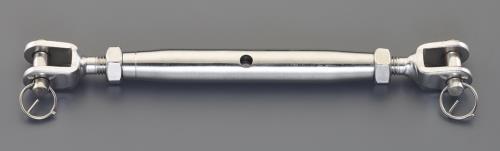 エスコ EA638SF-55 M16 ターンバックル(フォーク&フォーク/ステンレス製)