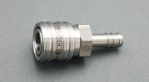 エスコ EA140GT-210 10mm ウレタンホースカップリング(ステンレス製/ワンプッシュ)