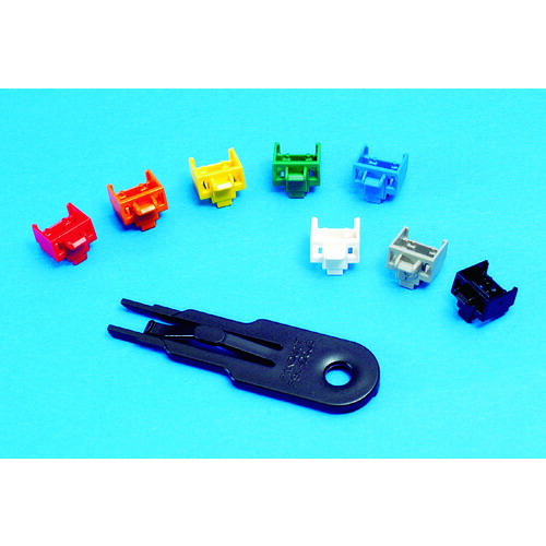 【楽天市場】パンドウイット PANDUIT モジュラージャックガード PSL-DCJB 赤 (10個入) PSL-DCJB：無線計画 インカムショップ