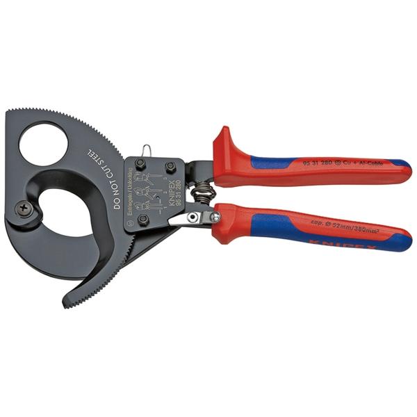 KNIPEX クニペックス 9531-280 ケーブルカッター(ラチェット式)