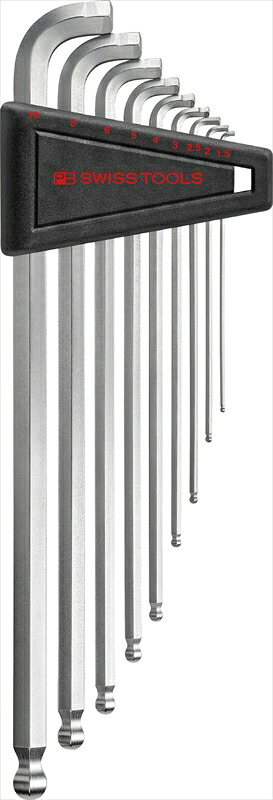 PB SWISS TOOLS 2222.LH-10 マルチアングルボール付六角鍵仕掛ける