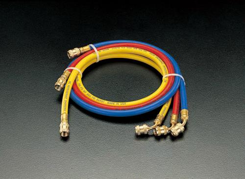 ＼当店排他的権利 全商いもの尖んがりさらに10倍／ エスコ ロテックス（ROTEX） EA104AK 100糎/3本組 (R12・R22・R502)チャージングホース