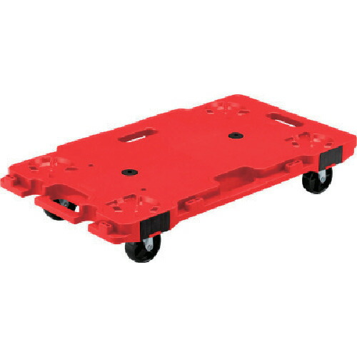 ＼当店排他的権利 全商いもの尖んがりさらに10倍／ サンコー 脂製平台車 802462 サンキャリー6839 赤いこと SK-6839-RE