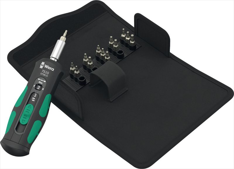 WERA ヴェラ 差込角1/4DR トルクドライバーセット 調整トルク値1.0-3.0Nm 075840