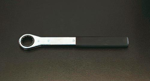 エスコ EA602KD-27 27x305mm ラチェットメガネレンチ