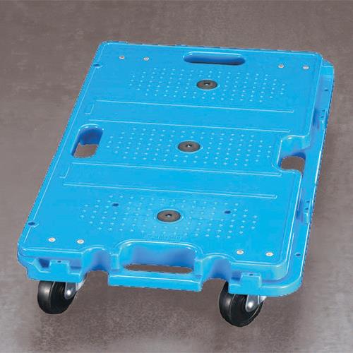エスコ 三甲（サンコー） EA520AB-5 390x680粍/120kg ドーリー(かかわり合い型/PP製)